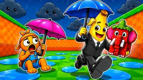 Escape Rain for Brainrots