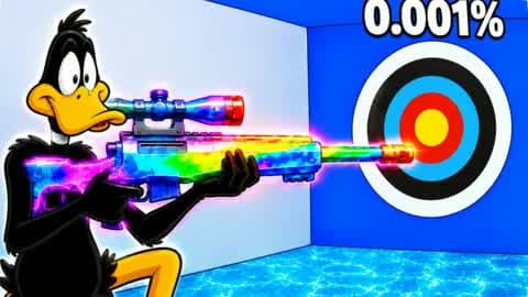 🛸 ROBOT GARAGE TRICKSHOT PARKOUR 🤖