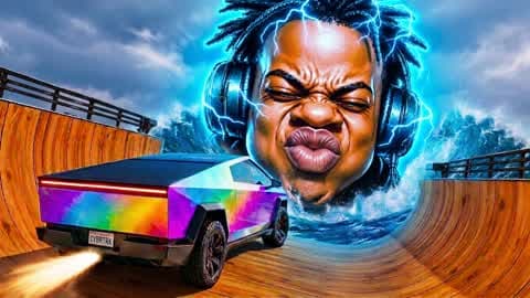 SPEED CAR GAME 🕹️ RAMP JUMP HORROR ⭐