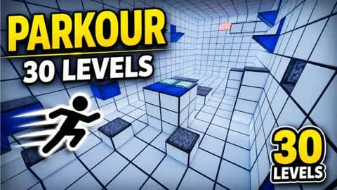 PARKOUR 30 LEVELS 🔥 باركور مجيد