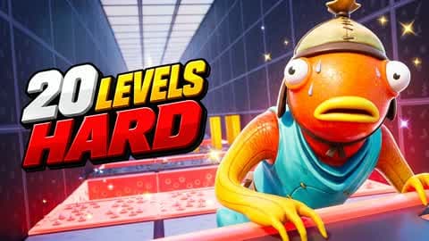 20 LEVELS HARD PARKOUR 🔥[ 6470 ]