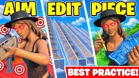 Best Aim Edit Piece 1v1 Practice 🎯 Wayz