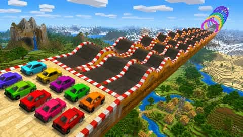 MEGA CRAZY RACE CARS RAMP