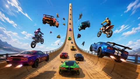 CAR GAME - Desert City