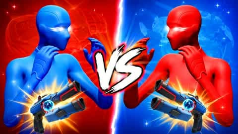 RED VS BLUE🔴🔵FIGHT