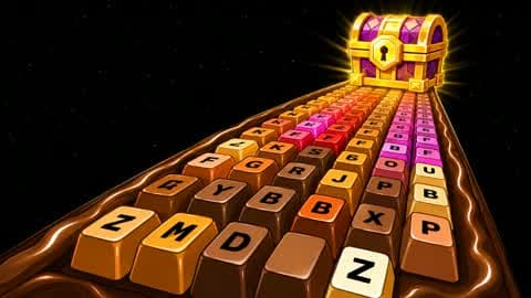 GUESS LOGO KEYBOARD ASMR [RHYTHM]