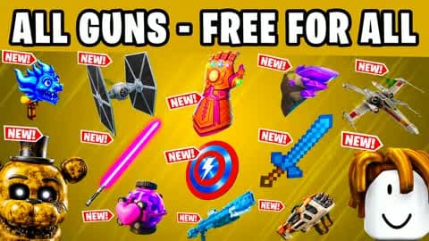 99 BOTS⭐ALL GUNS-ZOMBIES BOSS