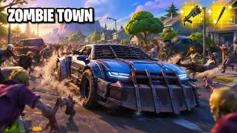 🧟 Zombie Town - TWDU Car Game 🚗