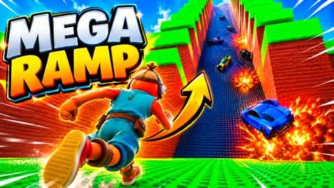 ESCAPE THE MEGA RAMP 🚗