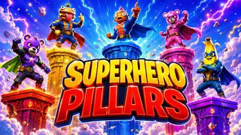 SUPERHERO PILLARS PILLERS PILARS