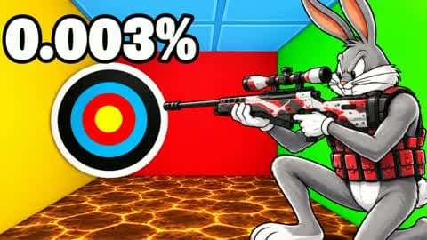 🔋🦫 BEAVER TRICKSHOT PARKOUR 🦫🔋