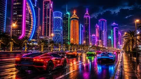 CAR GAME - NEW COLORFUL CITY