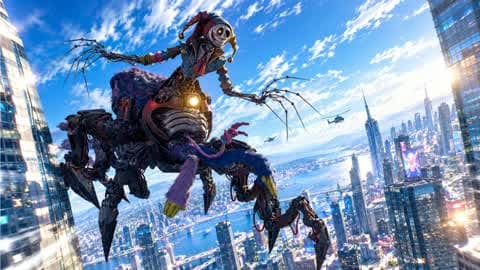 🎯SPIDERS GUNGAME AND DRIVE CITY😎