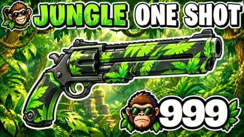 🌴JUNGLE ONE SHOT🎯GUN GAME🔫