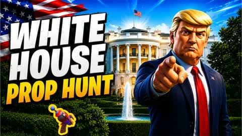 WHITE HOUSE PROP HUNT 🏛️ HIDE AND SEEK