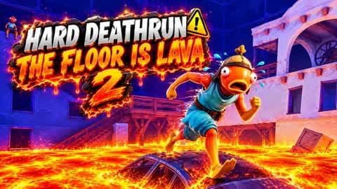 Hard deathrun the floor is lava 2