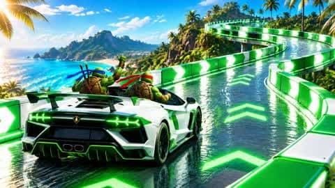 HAPPY MEGA RAMP - CAR GAME