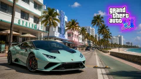 CARS GTA 6 DRIVE