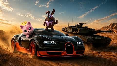 BEST PETS DRIVING FFA 😻🏎️