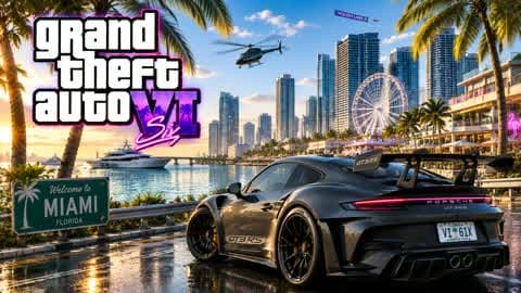 GTA 6🌴GRAND THEFT AUTO VI GTA6🌴racing