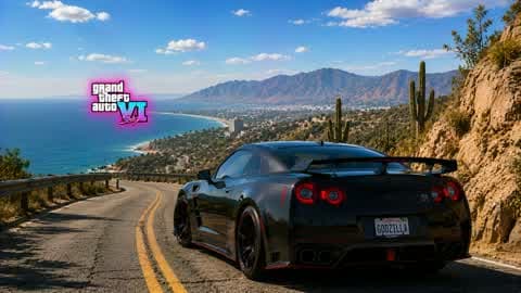 GTA VI🌴GRAND DRIVE AUTO VI GTA6 BRIDGE