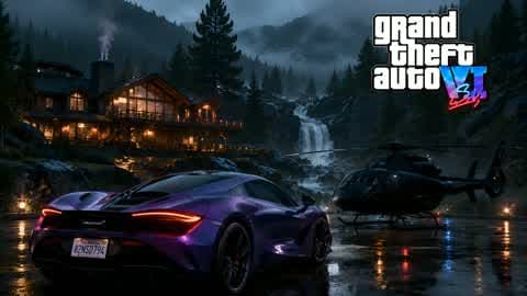 GRAND THEFT AUTO VI GTA6🌴🚗 DRIVE CAR