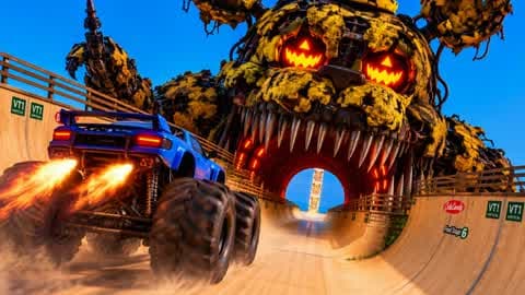 FNAF CAR DRIVE CITY FFA HORROR