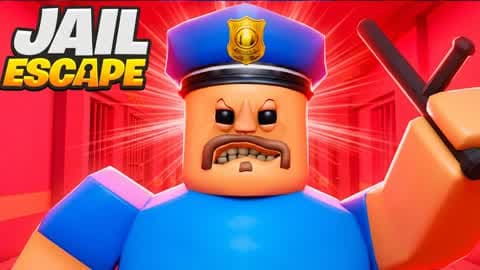 ESCAPE FROM ANGRY BARRY FALL GUYS