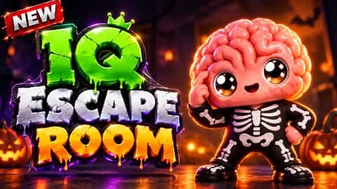 ULTIMATE🧠IQ ESCAPE ROOM HALLOWEEN