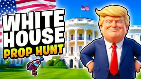 WHITE HOUSE HIDE AND SEEK 🏛️ PROP HUNT
