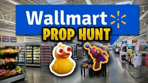 WALLMART PROP HUNT 🛒