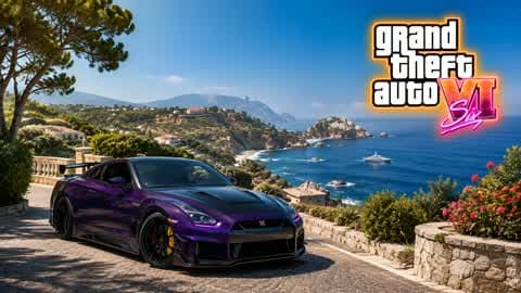 GTA VI DRIVING ON CARS
