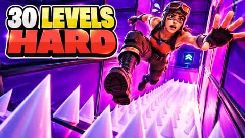 HARD PARKOUR ⭐ 30 LEVELS باركور صعب 🔥