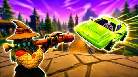 HALLOWEEN ROCKETS VS CARS