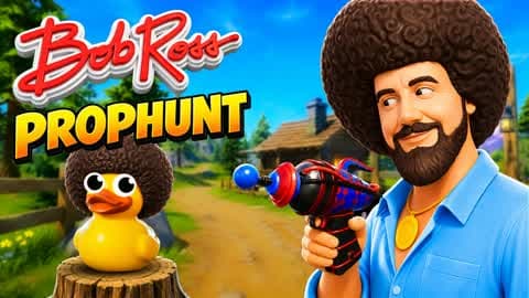 BOB ROSS PROP HUNT 🎨