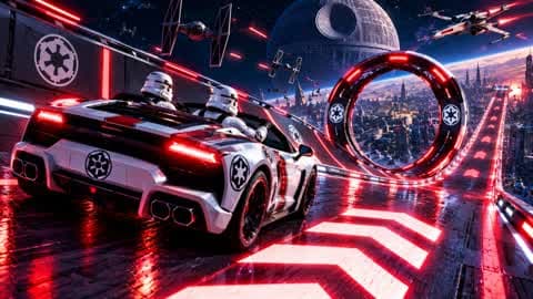 SUPER TRACK BATTLE - CAR GAME