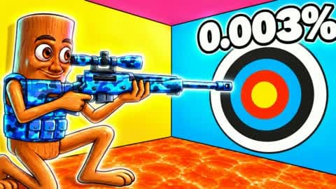 🧽 STICKY GLUE TRICKSHOT PARKOUR 🧼