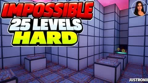 IMPOSSIBLE HARD PARKOUR 25 LEVELS (2424)