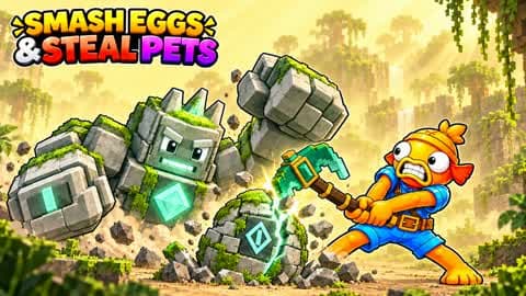 [⛏️]SMASH EGGS & STEAL PETS ADVENTURE