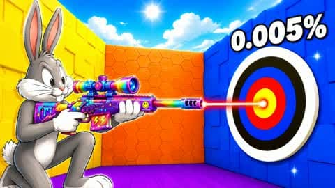 🐯 HUGE ORANGE LION TRICKSHOT PARKOUR 🌍