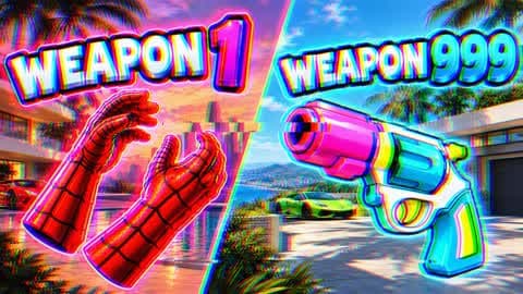 🌴SPIDE GUN GAME AND DRIVING NEW!!!!🚗