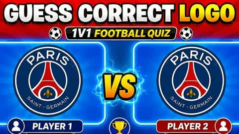 ⚽ GUESS THE FOOTBALL LOGO 1V1