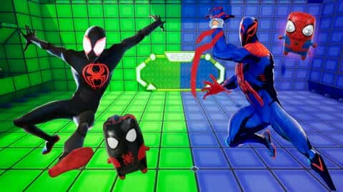 GREEN VS BLUE SPIDEY SPRITE [NEW]