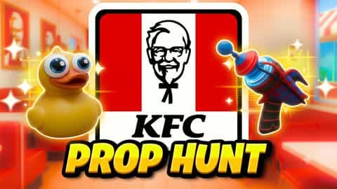 KFC PROP HUNT 🍗 HIDE AND SEEK