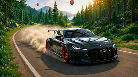 CAR FOREST ROAD 🌲🏎️