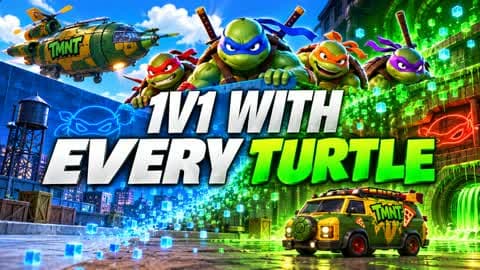1V1 WITH EVERY TURTLE