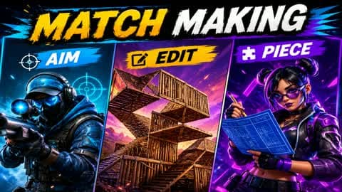 MATCH MAKING🎯 PRACTICE AIM EDIT PIECE