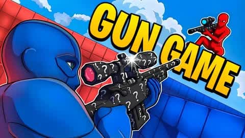RED VS BLUE GUN GAME 🔴🔵