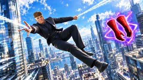 🕸SPIDER CITY! MEGA WORLD GUN GAME**🎯