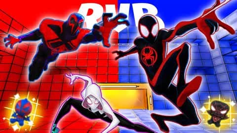 RVB 🔴🔵  RED VS BLUE SPIDERVERSE